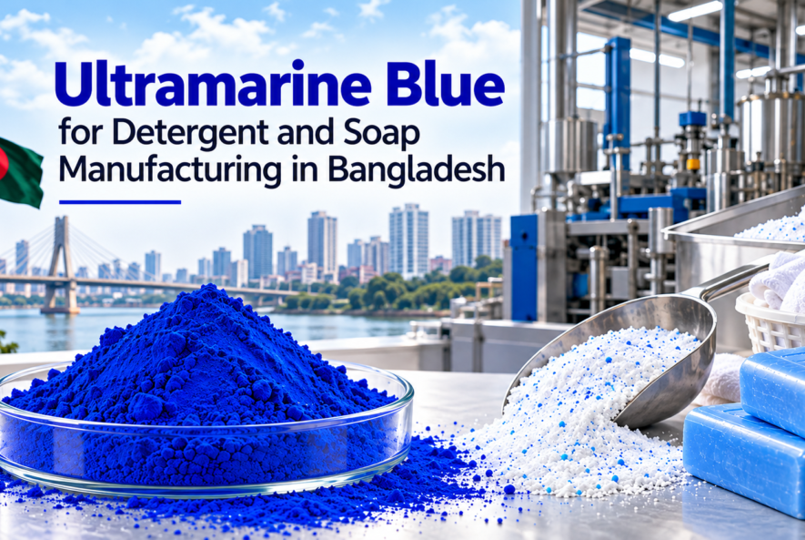 Ultramarine Blue for Detergent and Soap Manufacturing